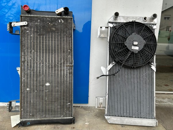 FAP avant/après nettoyage